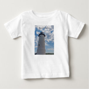 Looking Up Manistee Lighthouse Baby T-Shirt