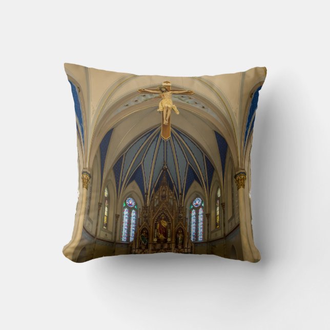 Looking Up St Peter Altar Cushion (Front)