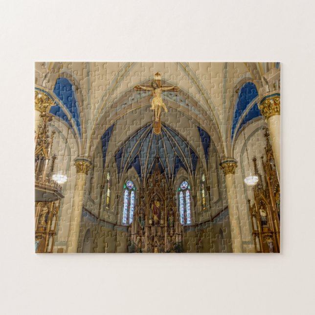 Looking Up St Peter Altar Jigsaw Puzzle (Horizontal)