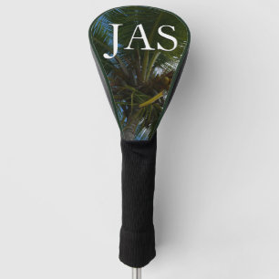 Looking Up to Coconut Palm Tree Tropical Nature Golf Head Cover