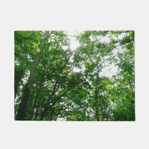 Looking Up to Summer Trees Doormat