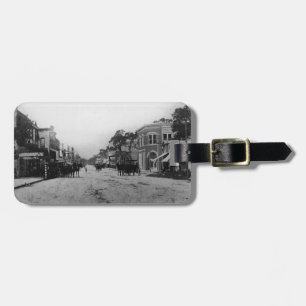 Looking West On Flagler Street Luggage Tag