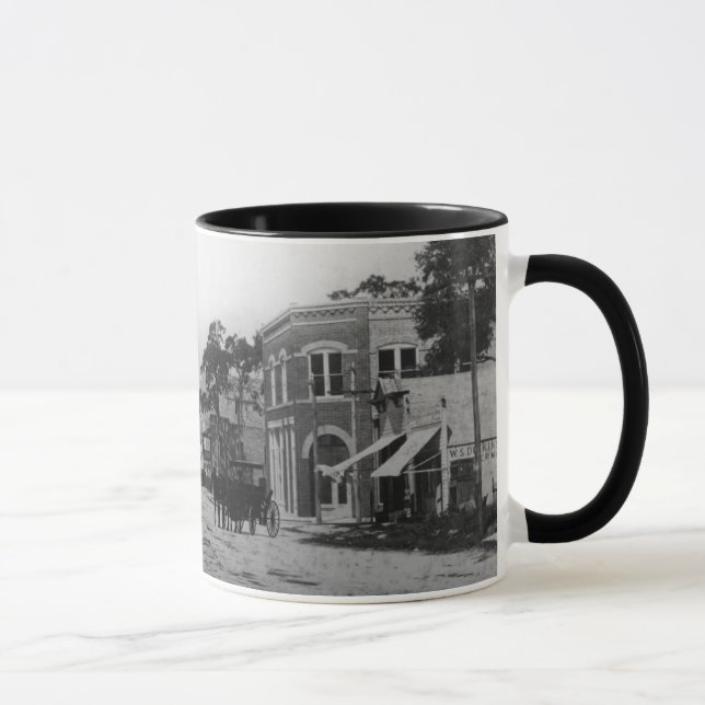 Looking West On Flagler Street Mug (Right)