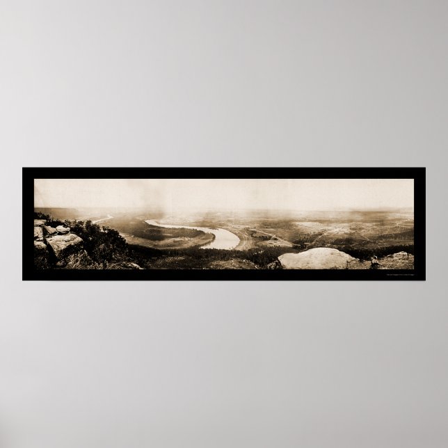 Lookout Chattanooga Photo 1864 Poster (Front)