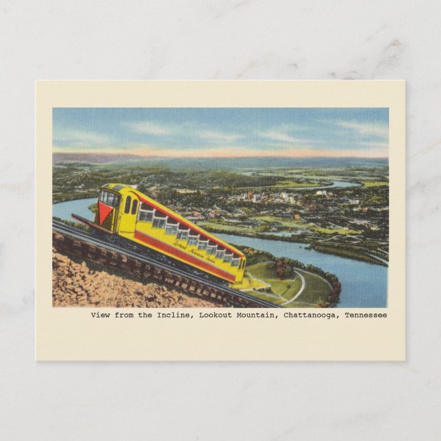 Lookout Mountain, Chattanooga Tennessee  Postcard (Front)
