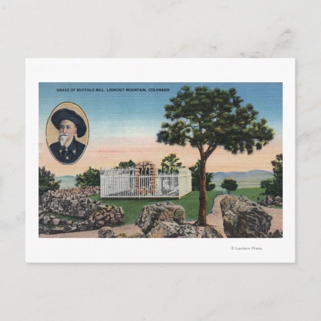 Lookout Mountain, Colorado Postcard (Front)