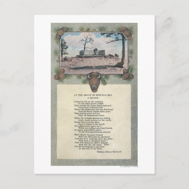 Lookout Mountain, Colorado Postcard (Front)