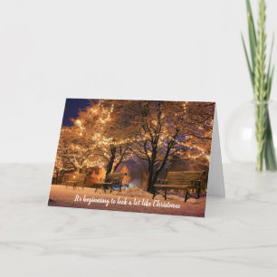 Looks a Lot Like Christmas Empty Wallet Funny Card