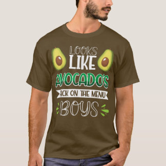 Looks Like Avocados Back On The Menu Boys T-Shirt