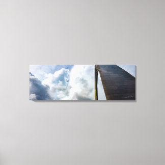 Lookup Gateway Arch St.Louis MO | 36x12 2X Canvas Print