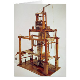 Loom designed by Joseph Marie Jacquard