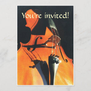 Looming Cello invitation