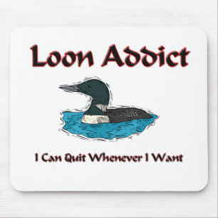 Loon Addict Mouse Mat