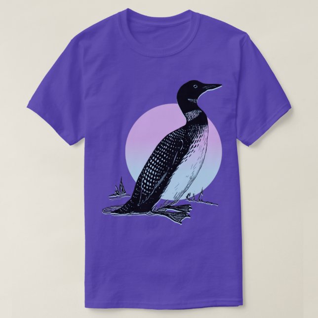 Loon bird T-Shirt (Design Front)