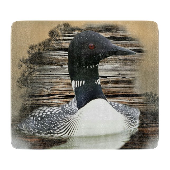 Loon Cutting Board (Front)