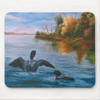 Loon Dance Mousepad