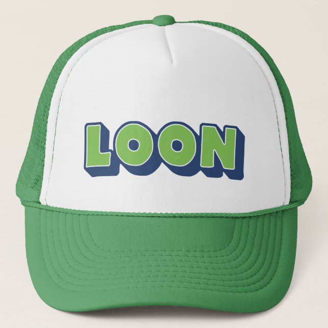Loon, Doric Dialect Trucker Hat, Scottish Hat (Front)