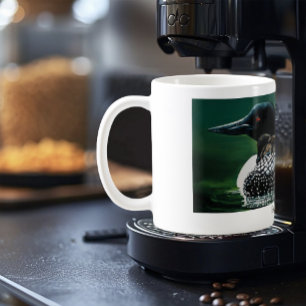 Loon Family Butterfield Lake Coffee Mug