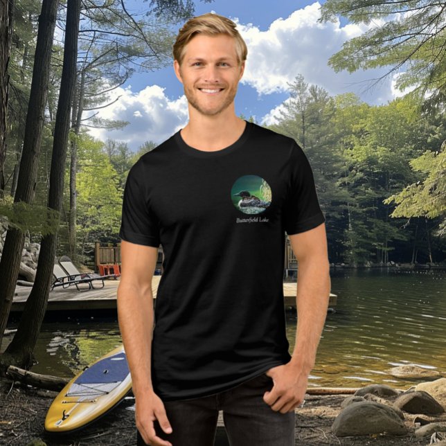 Loon Family Butterfield Lake Tri-Blend Shirt (Creator Uploaded)