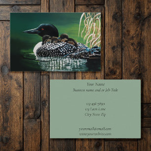 Loon Family Outing Business Card