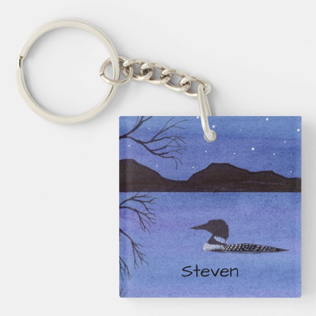 Loon Key Ring (Front)