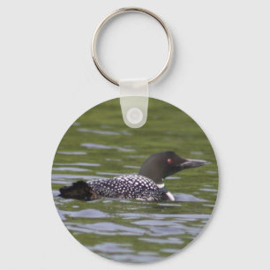 Loon Key Ring