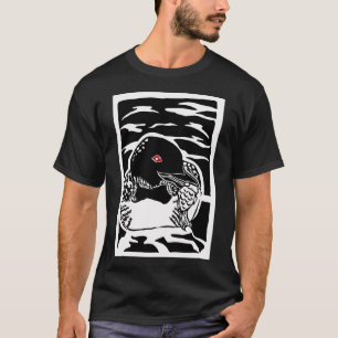 Loon Linocut T-Shirt
