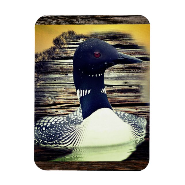 Loon Magnet (Vertical)