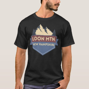 Loon Mountain New Hampshire Mountain And Ski T-Shirt