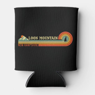 Loon Mountain New Hampshire - Retro Vintage 60s Ca Can Cooler