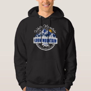 Loon Mountain New Hampshire ski souvenirs Hoodie
