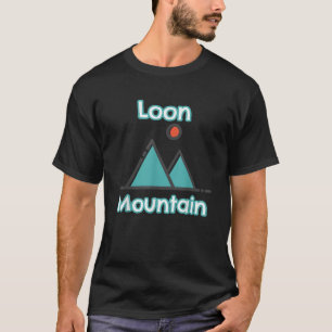 Loon Mountain New Hampshire White Mountains Skiing T-Shirt