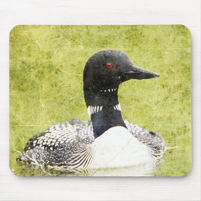 Loon Mouse Mat (Front)