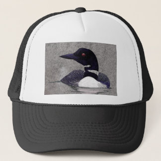 Loon Painting Trucker Hat