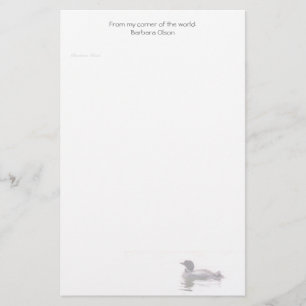 Loon paper: stationery