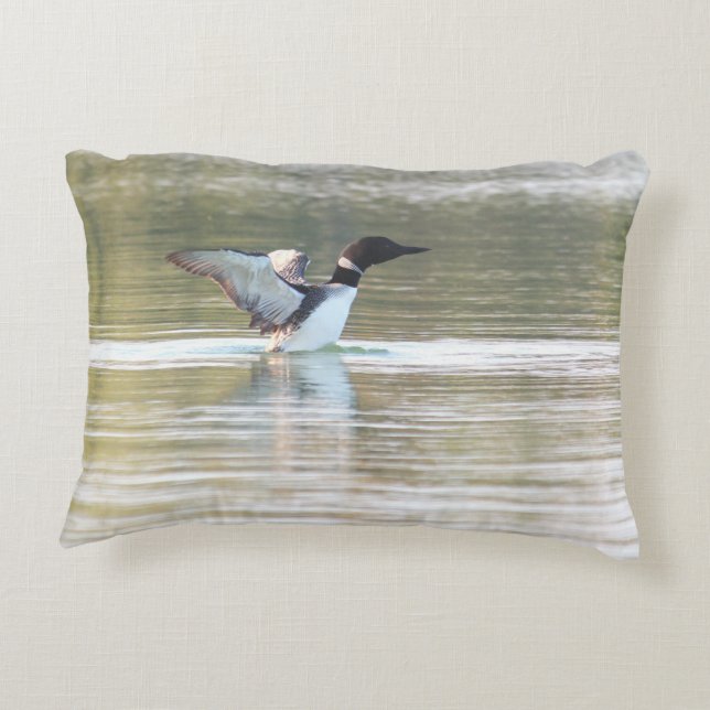 Loon Pillow (Back)