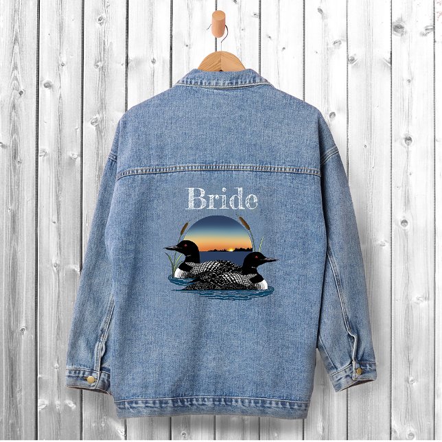 Loon Sunset Wedding Denim Jacket (Creator Uploaded)