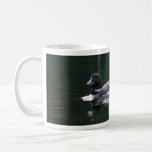 Loon swimming on Range Pond  Coffee Mug