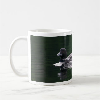 Loon swimming on Range Pond Coffee Mug