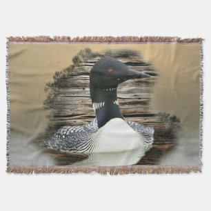 Loon Throw Blanket