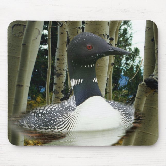Loon Wilderness Mouse Mat (Front)