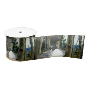 Loon Wilderness Satin Ribbon