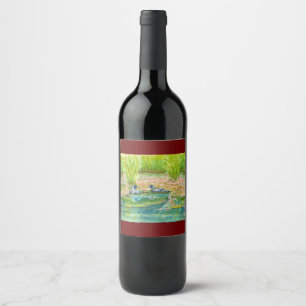 Loon Wine Label