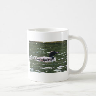Loon With Babies 2 Coffee Mug