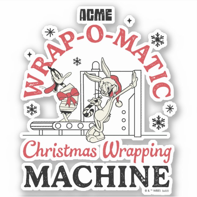 LOONEY TUNES™ | ACME Wrap-O-Matic Wrapping Machine (Front)