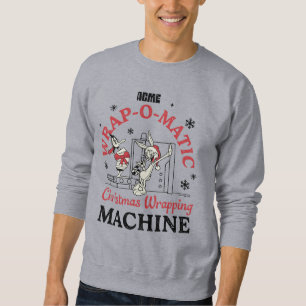 LOONEY TUNES™ ACME Wrap-O-Matic Wrapping Machine Sweatshirt