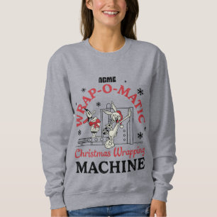 LOONEY TUNES™ ACME Wrap-O-Matic Wrapping Machine Sweatshirt