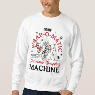 LOONEY TUNES™ ACME Wrap-O-Matic Wrapping Machine Sweatshirt