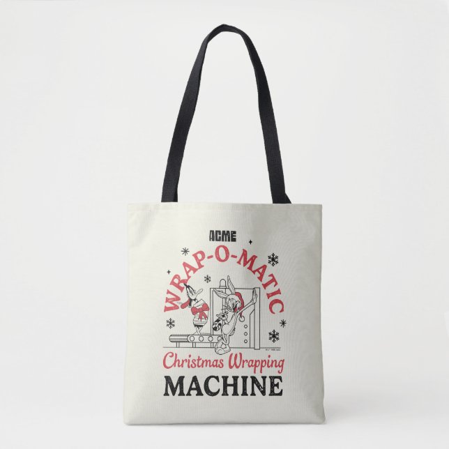 LOONEY TUNES™ | ACME Wrap-O-Matic Wrapping Machine Tote Bag (Front)