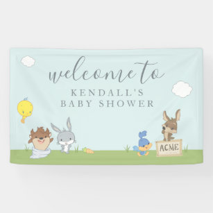 LOONEY TUNES™ Baby Shower Welcome Banner